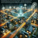 "Comcast employee installing Neighborhood Fiber Micro-Hub in urban pilot city for enhanced internet connectivity"