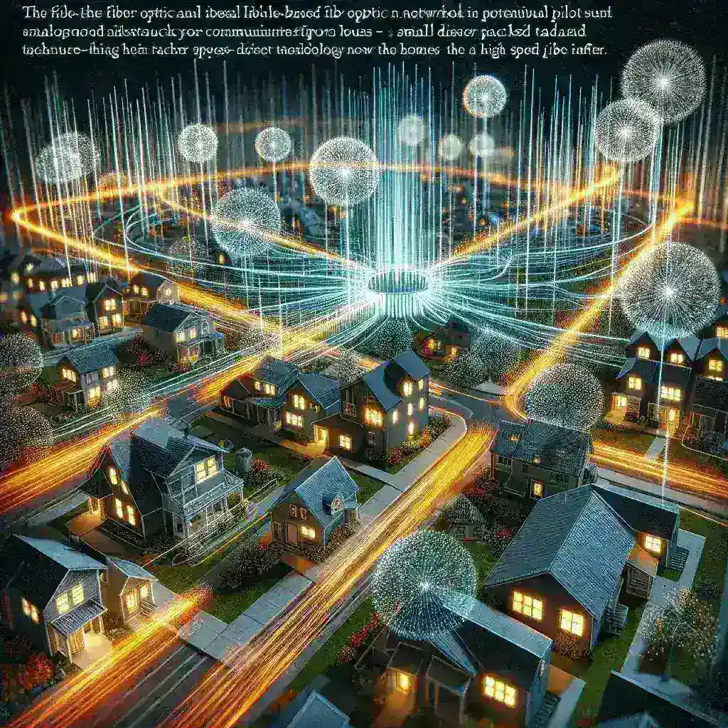"Comcast employee installing Neighborhood Fiber Micro-Hub in urban pilot city for enhanced internet connectivity"